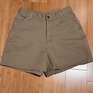 Riveted By Lee Vintage Lee cargo shorts Tan Shorts Size 8